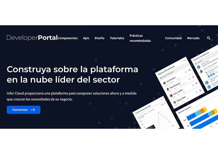 Foto Infor presenta un nuevo portal y programa para desarrolladores.
